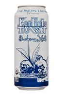 Kombucha Town: KombuchaTown-16oz-BluebWhite-Front