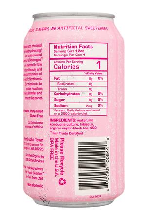 Kombucha Town: KombuchaTown-12oz-2024-LiveSeltzer-Hibiscus-Facts
