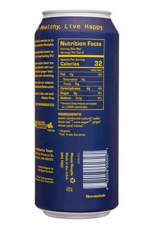Kombucha Town: KombuchaTown-12oz-2024-OGGinger-Facts