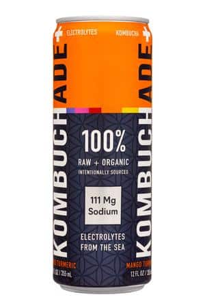 Kombuchade: Kombuchade-355ml-2025-MangoTurmeric-Front