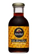 KonaRed Cold Brew Coffee: KonaRed-12oz-ColdBrew-KauaiCaramel-Front
