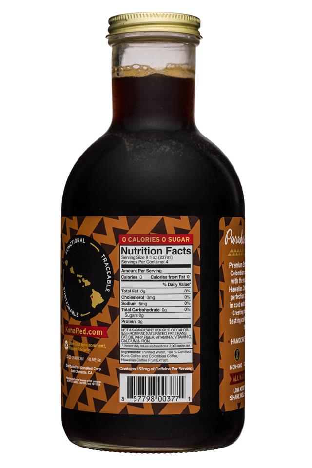 Kona Red: KonaRed-32oz-ColdBrew-Original-Facts