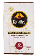 Kona Red: KonaRed-100oz-ColdBrew-HawaiianVanilla-Front