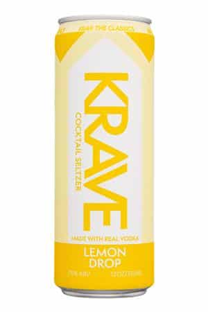 Krave: Krave-12oz-2024-CocktailSeltzer-LemonDrop