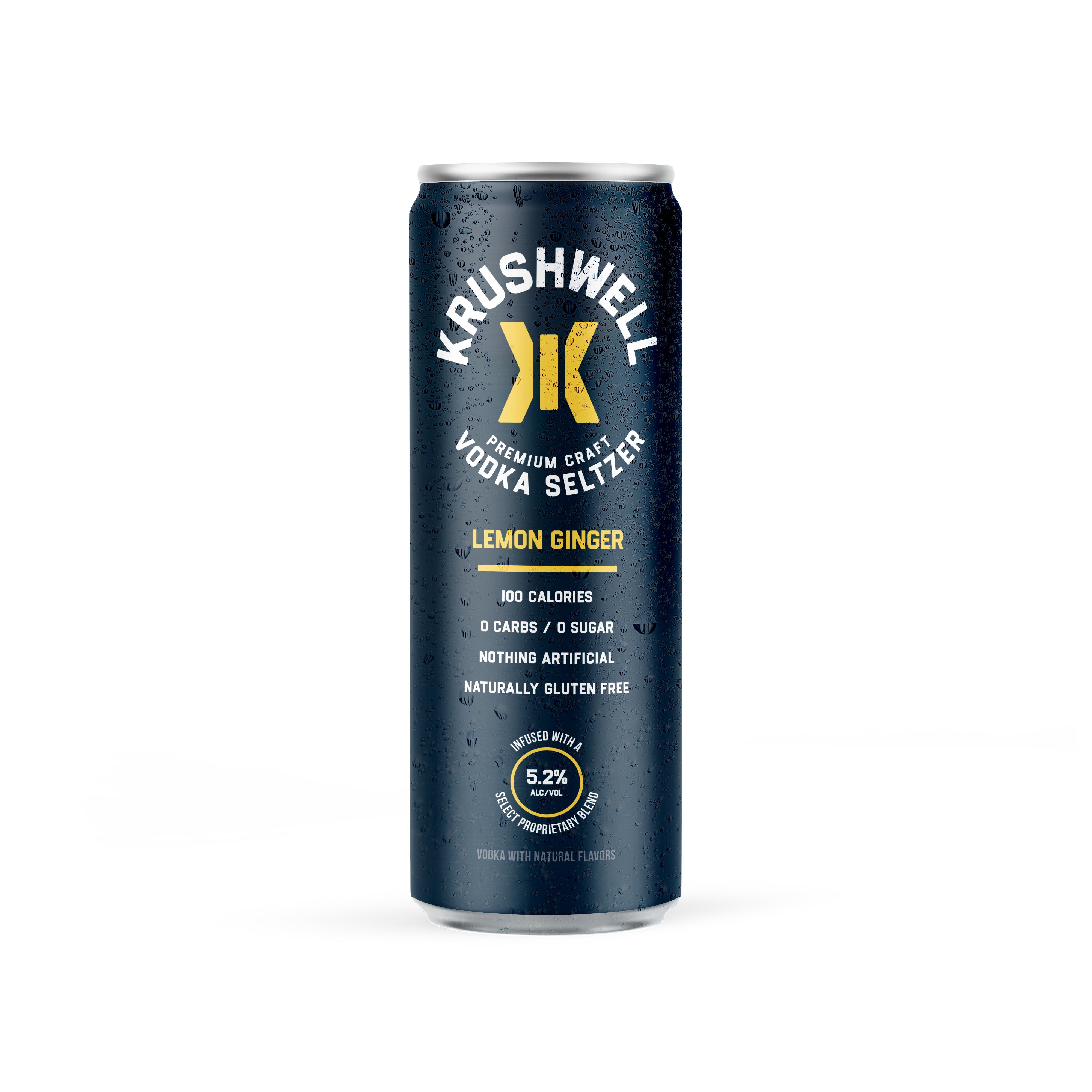 KRUSHWELL Vodka Seltzer Lemon Ginger