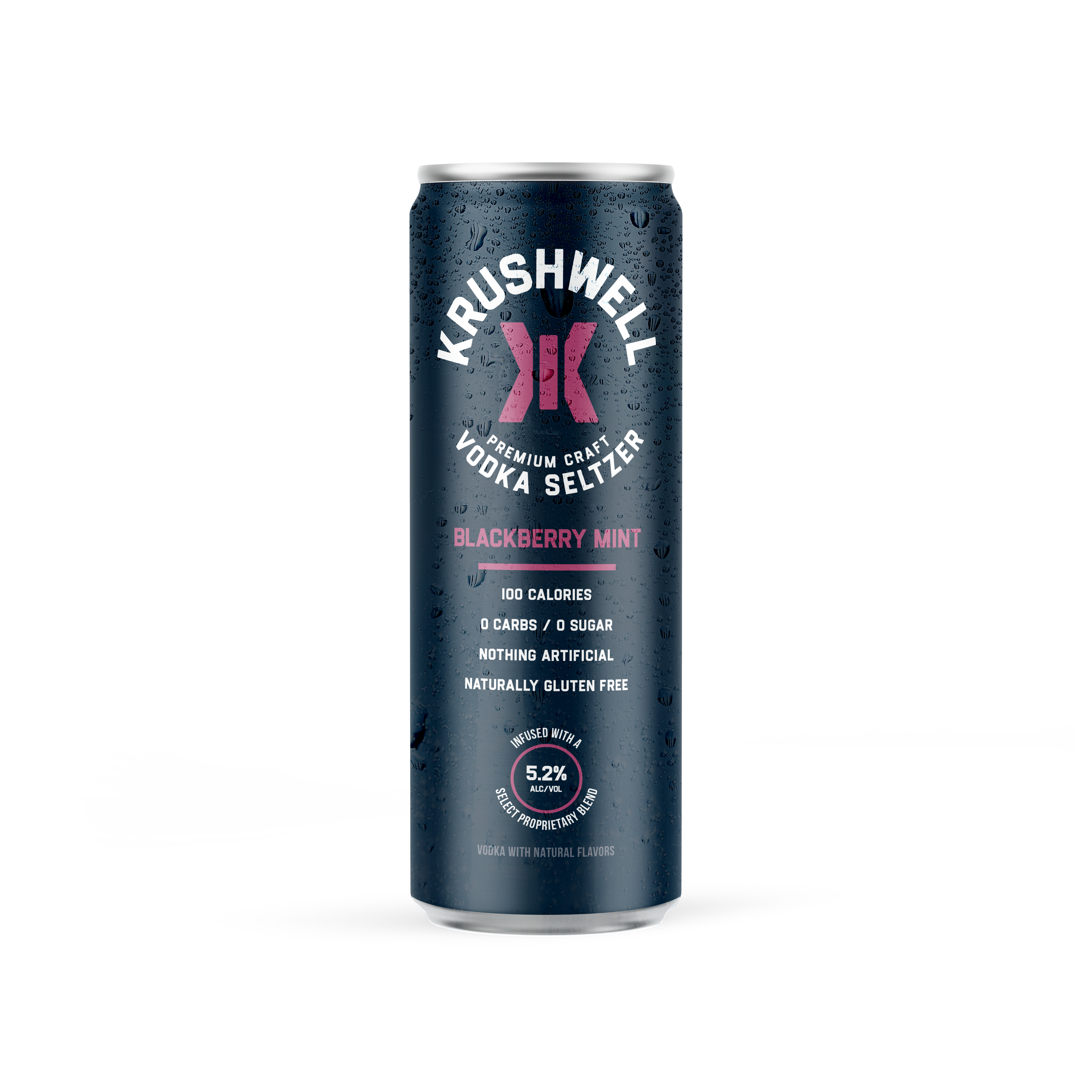 KRUSHWELL: Photo of KRUSHWELL Vodka Seltzer Blackberry Mint - KRUSHWELL (uploaded by company)