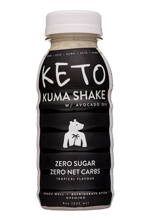 Kuma Shake: Kuma-8oz-2021-KetoShake-Front