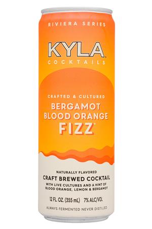 Kyla Hard Kombucha: Kyla-12oz-2021-Cocktails-BergamotBloodOrangeFizz