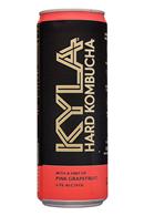 Kyla Hard Kombucha: Kyla-12oz-HardBuch19-PinkGrapefruit