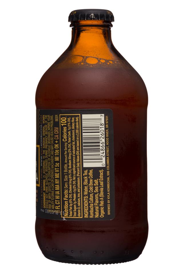 Kyla Hard Kombucha: Kyla-11oz-HardBuch-ColdBrew-Facts