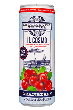 La Dolce Vita Seltzer: LaDolceVitaSeltzer-12oz-2021-VodkaSeltzer-IlCosmo-Front