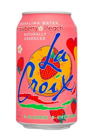 LaCroix: LaCroix-12oz-2024-Seltz-StrawbPeach-Front