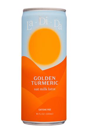LaDiDa: LaDiDa-8oz-2020-OatMilkLatte-GoldenTurmeric-Front