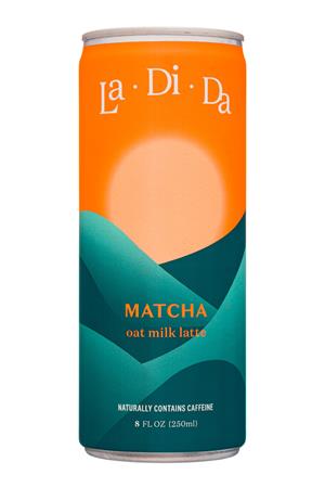 LaDiDa: LaDiDa-8oz-2020-OatMilkLatte-Matcha-Front