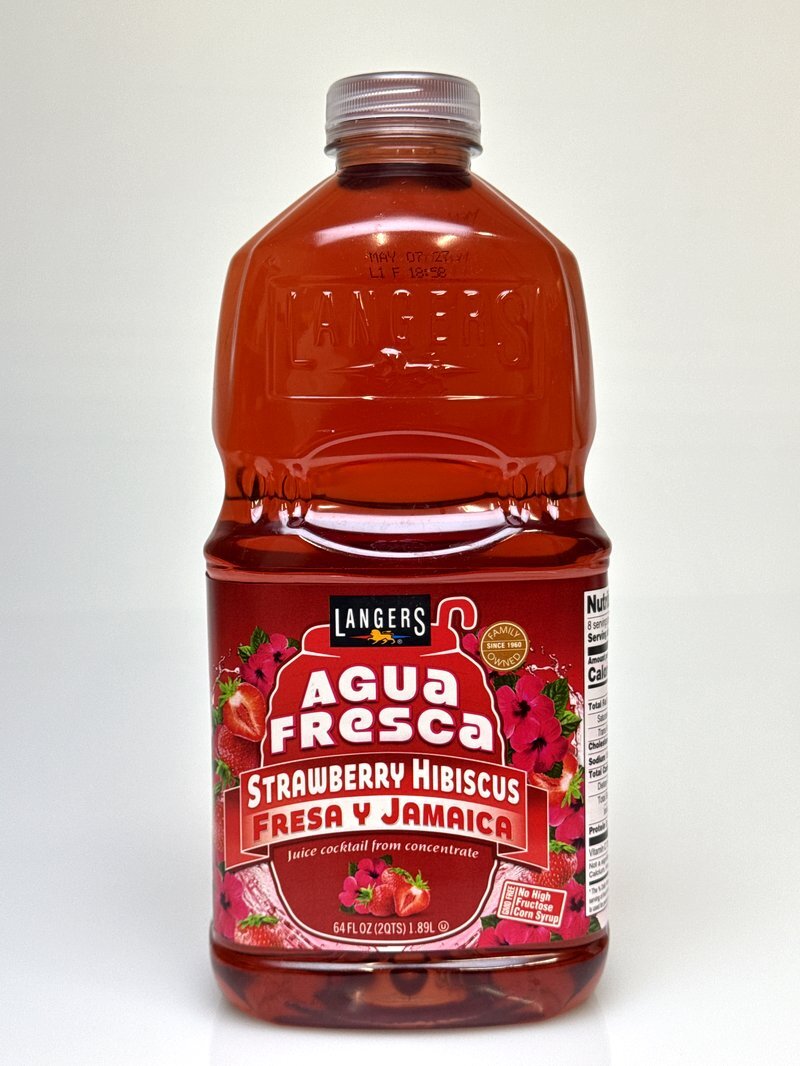 Agua Fresca Strawberry Hibiscus Fresa y Jamaica