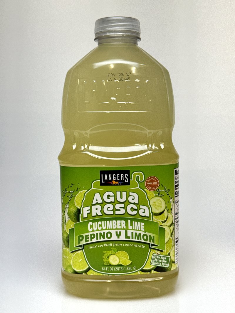 Agua Fresca Cucumber Lime Pepino y Limón