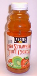 Diet Kiwi Strawberry Juice Cocktail