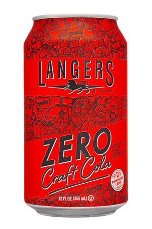 Langer's Juice: Langers-12oz-2024-CraftCola-Zero-Front