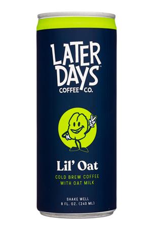 Later Days Coffee Co.: LaterDays-8oz-2021-ColdBrew-LilOat-Front