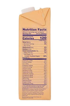 Lattini: Lattini-32oz-2023-SunflowerSeedMilk-Choc-Facts