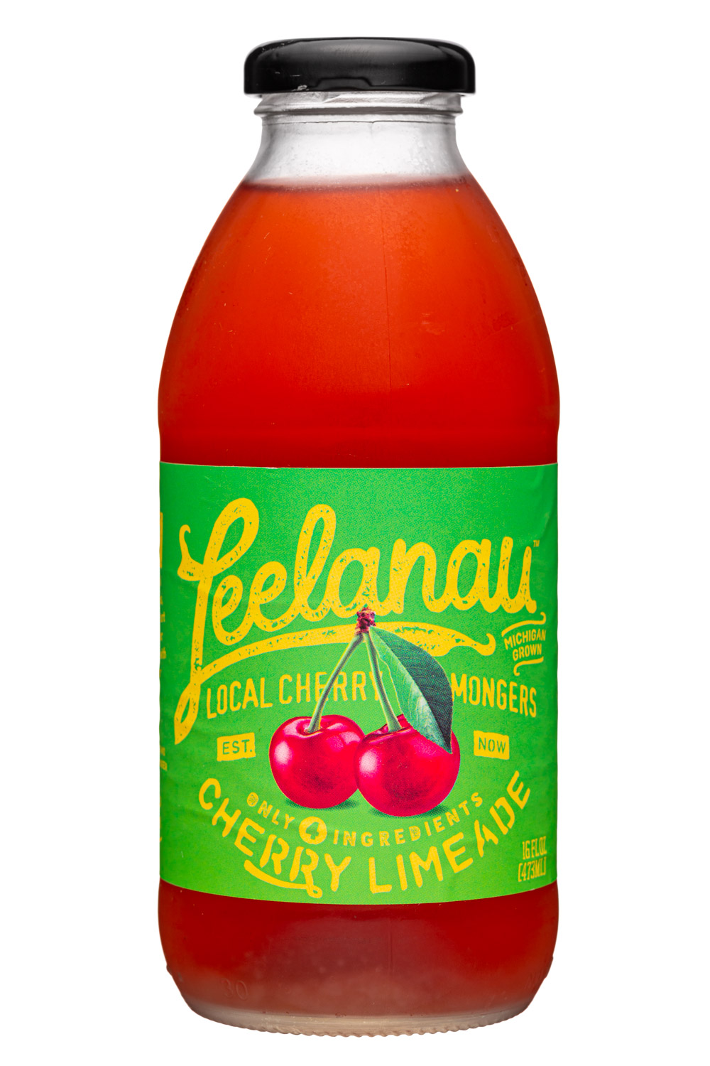 Leelanau: Leelanau-16oz-2022-Tea-CherryLimeade-Front