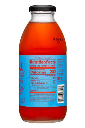 Leelanau: Leelanau-16oz-2022-Tea-CherryUnsweet-Facts