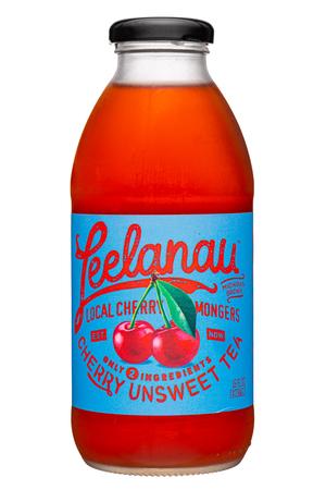 Leelanau: Leelanau-16oz-2022-Tea-CherryUnsweet-Front
