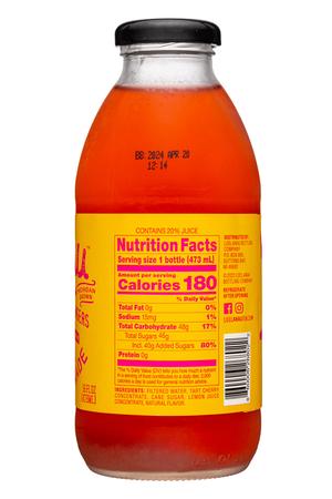 Leelanau: Leelanau-16oz-2022-Tea-CherryLemonade-Facts