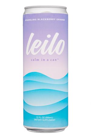 Leilo: Leilo-12oz-2021-SparklingCalm-BlackberryOrange-Front