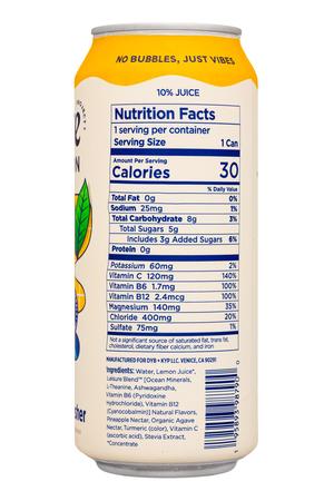 Leisure Hydration: LeisureHydration-16oz-2023-ElectroluteRefresher-Lemonade-Facts