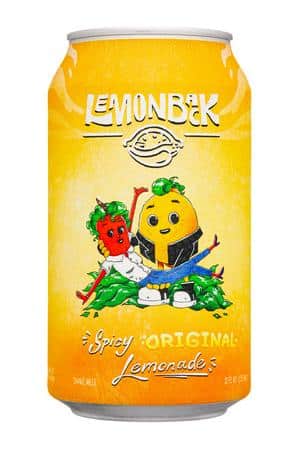 LemonBack: Lemonback-12oz-2023-SpicyLemonade-Original-Front