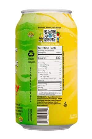 LemonBack: Lemonback-12oz-2023-SpicyLemonade-Pineapple-Facts