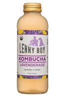 Lenny Boy Kombucha: LennyBoy-14oz-Kombucha-Lavenderade-Front