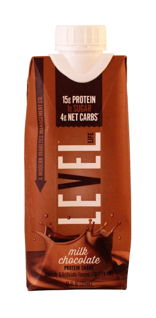 Level Life Protein Shake: Level Chocolate Front