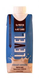 Level Life Protein Shake: Level Vanilla Front