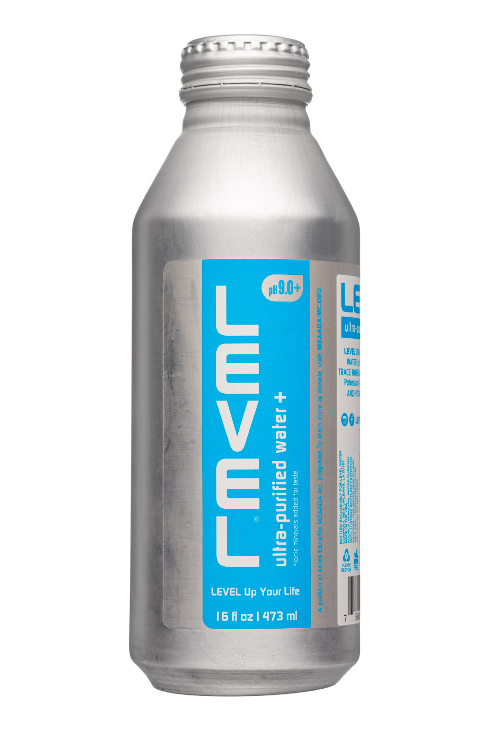 Ultra Purified Water + (16 oz)