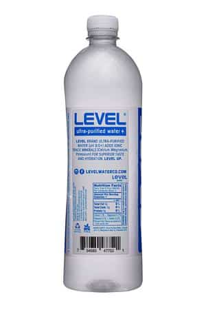 LEVEL Water: LevelWaterCo-34oz-2024-UltraPure-Facts