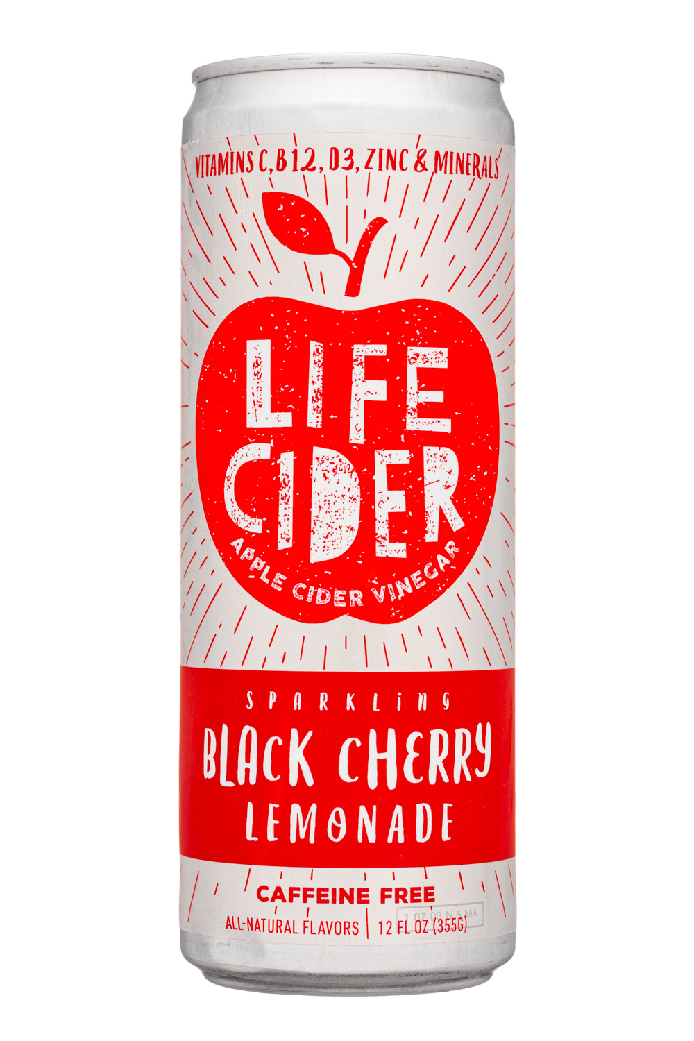 Life Cider: LifeCider-12oz-2023-ACVLemonade-BlackCherry-Front