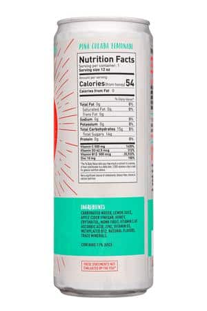Life Cider: LifeCider-12oz-2023-ACVLemonade-PinaColada-Facts