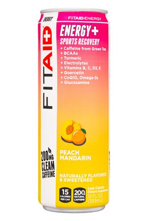 LIFEAID: LifeAid-12oz-2022-FitEnergyPlus-PeachMandarin-Front