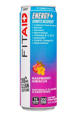 LIFEAID: LifeAid-12oz-2022-FitEnergyPlus-RaspberryHibiscus-Front