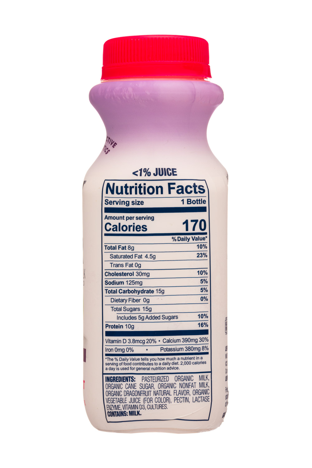 Lifeway Organic: Lifeway-8oz-2024-Kefir-PinkDragon-Facts