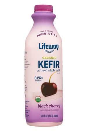 Lifeway Organic: Lifeway-32oz-2023-Kefir-BlackCherry-Front