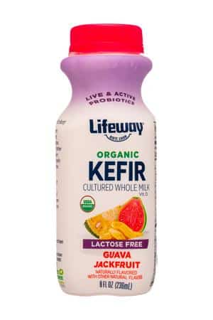 Lifeway Organic: Lifeway-8oz-2024-Kefir-GuavaJackfruit-Front