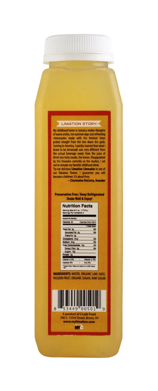 Limation: Limeade PassionFruit Facts