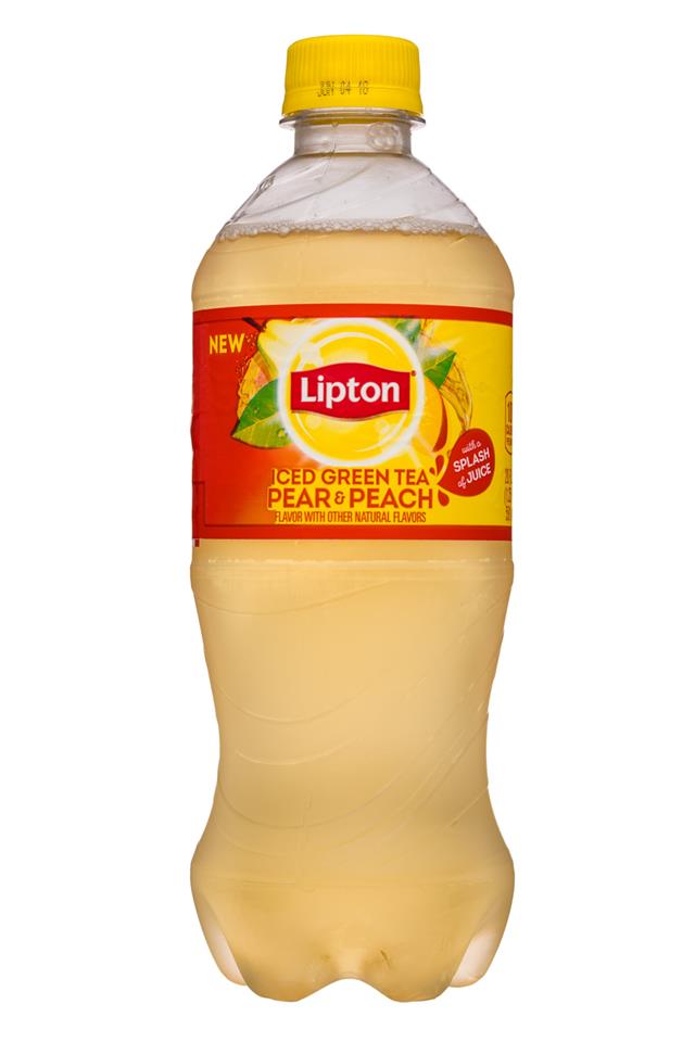 Lipton Tea: Lipton-20oz-IcedTea-PearPeach-Front