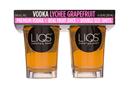 LIQS Cocktail Shot: LIQS-200ml-Shots-VodkaLycheeGrapefruit