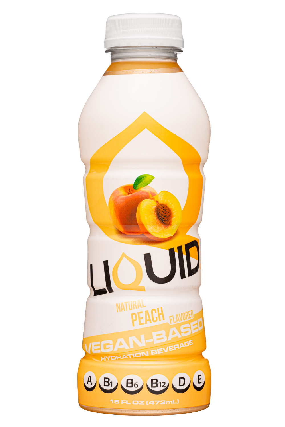 Liquid: LiquidHydration-16oz-2021-Vegan-Peach-Front