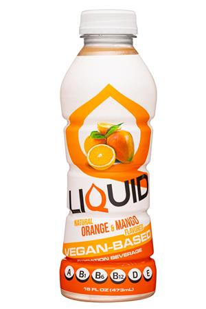 Liquid: LiquidHydration-16oz-2021-Vegan-OrangeMango-Front