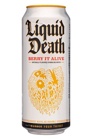 Liquid Death: LiquidDeath-17oz-2022-Sparkling-BerryItAlive-Front